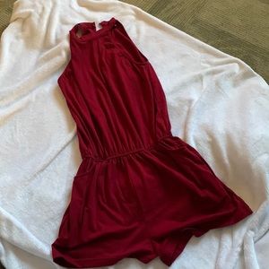 red romper